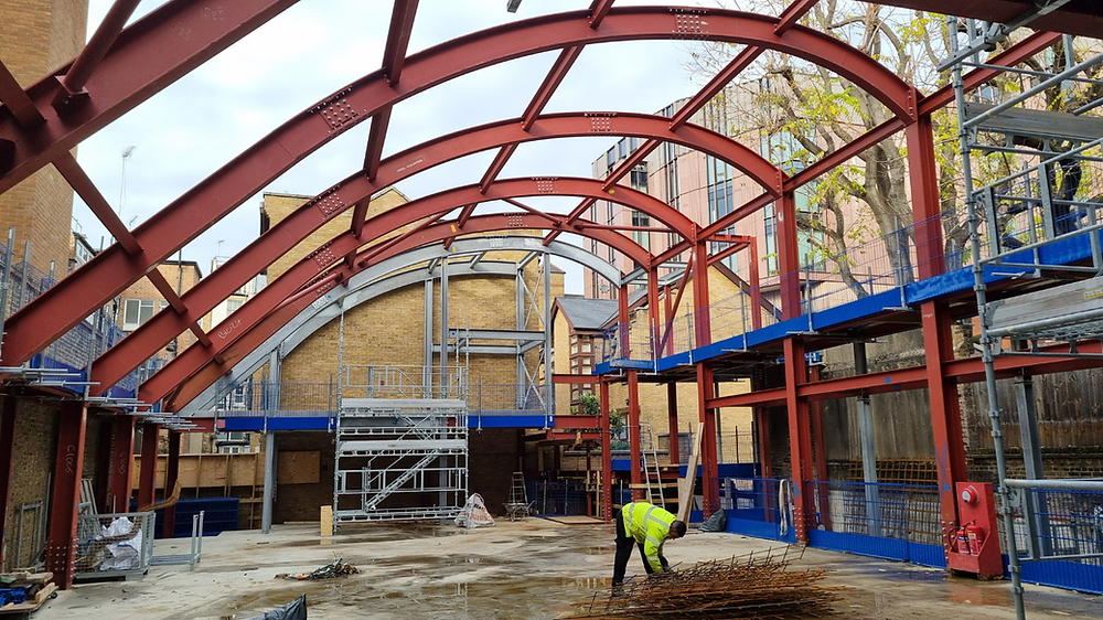 Complex Engineering in Action: Progress on a Landlocked London Site